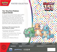 Pokemon TCG 151 Poster Collection