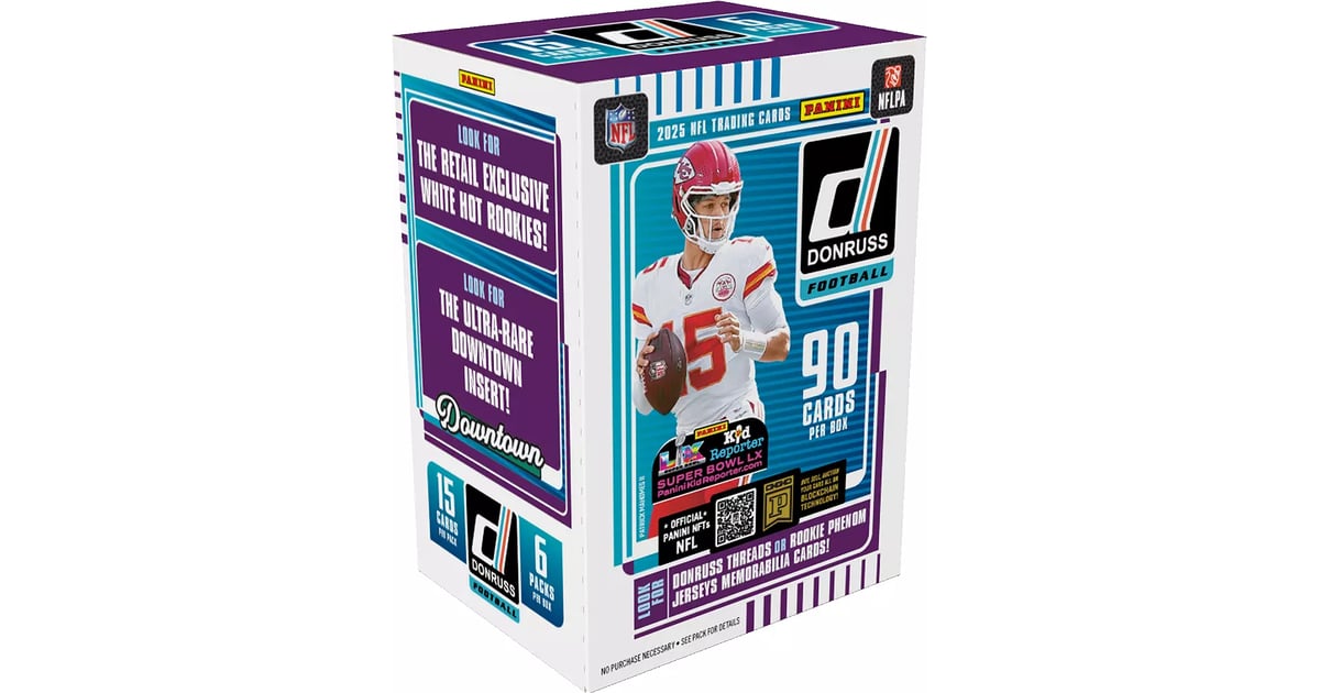 Panini 2025 Donruss NFL Blaster Box