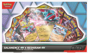 Salamence ex & Reshiram ex Premium Collection