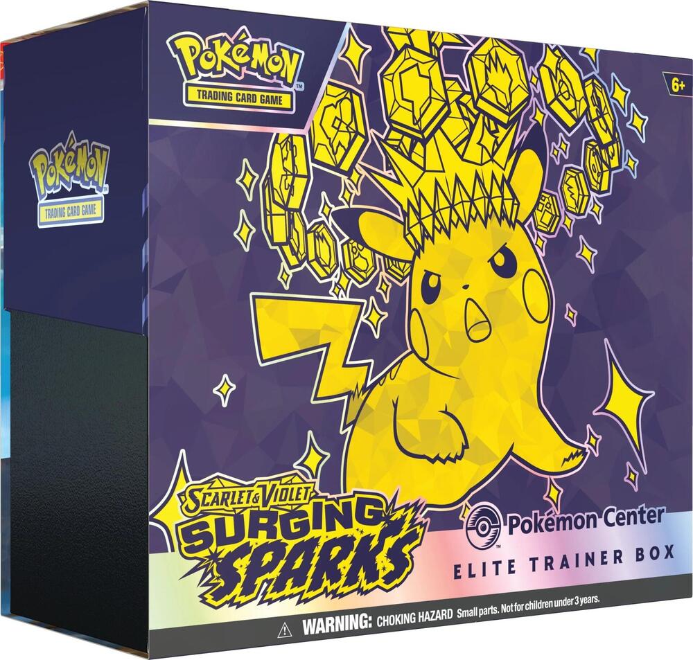 Surging Sparks Elite Trainer Box Pokemon Center
