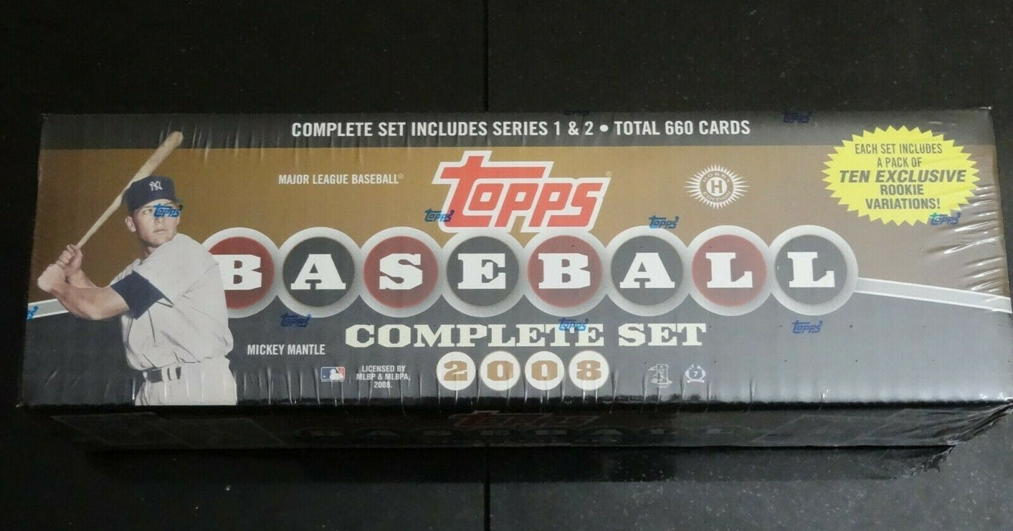 Topps Baseball Complete Set 2008