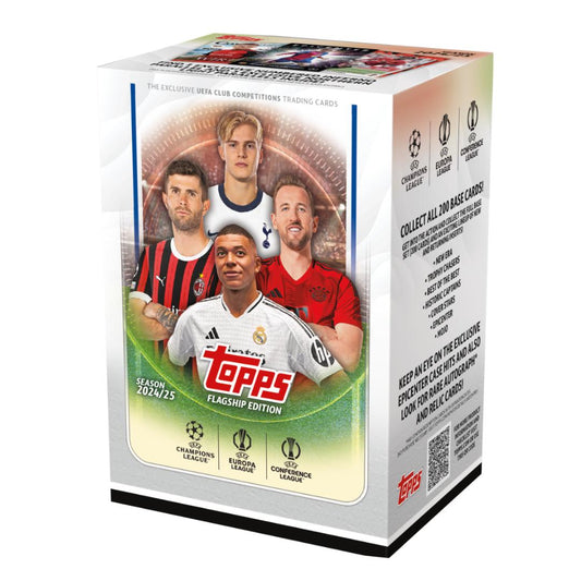2024-2025 Topps UEFA Club Competitions Flagship Edition Blaster Box
