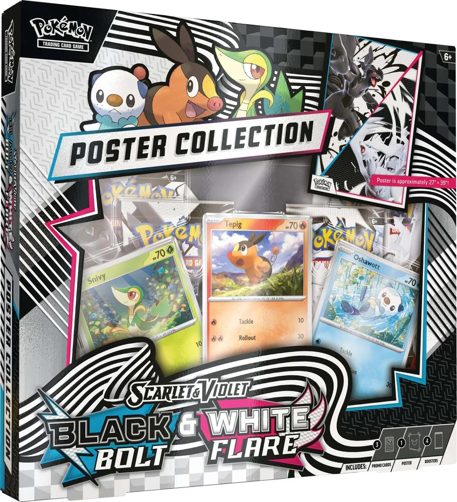 Black Bolt White Flare Poster Collection