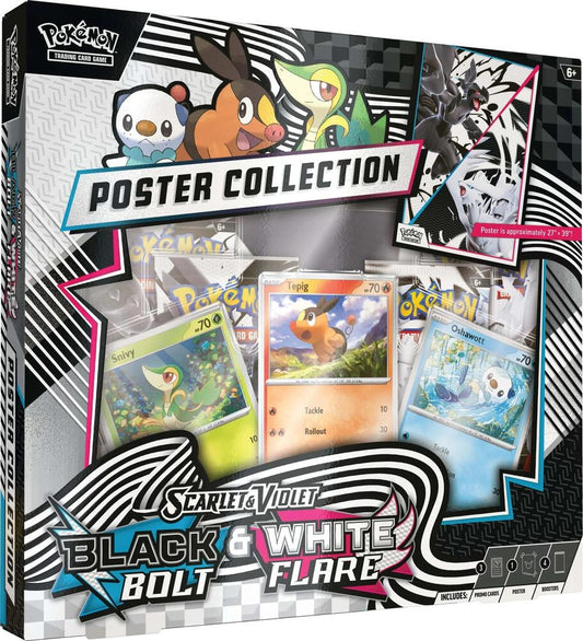 Black Bolt White Flare Poster Collection