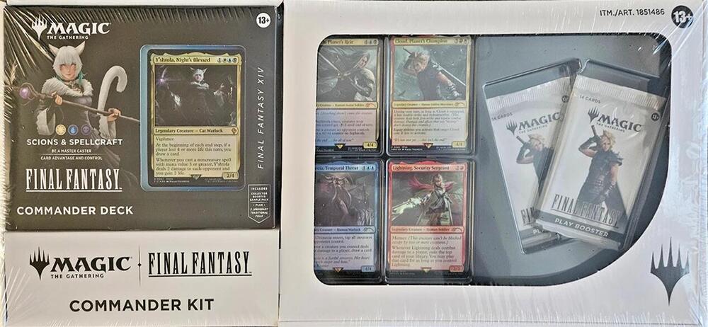 Magic: The Gathering Final Fantasy Commander Kit Scions and Spellcraft