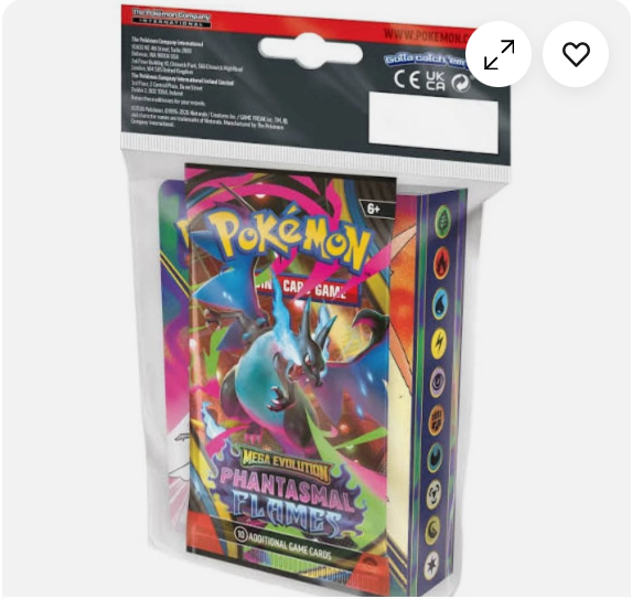 Phantasmal Flames Mini Portfolio (Booster Pack included)