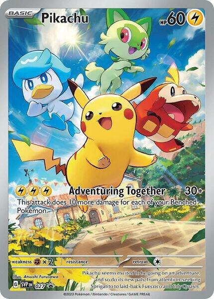 Pikachu 027 SVP