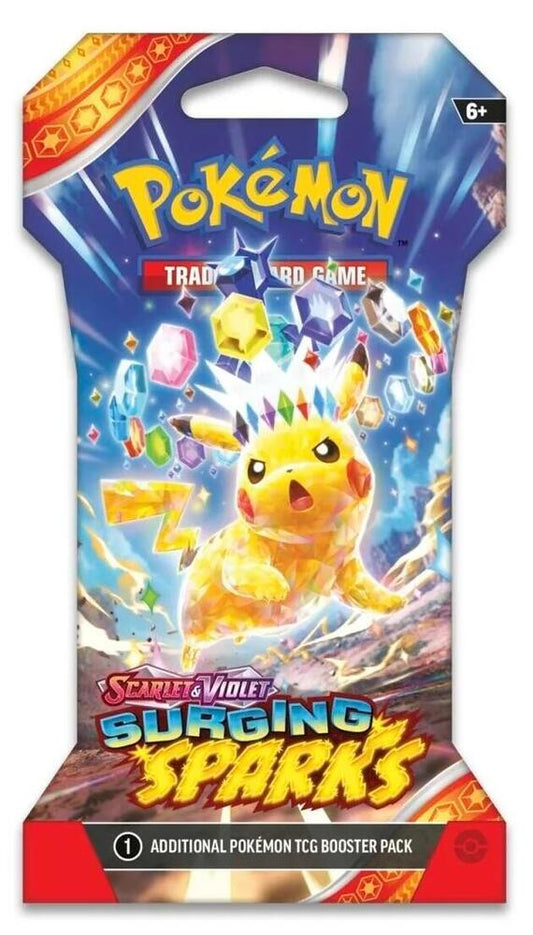 Surging Sparks Booster Pack Sleeved