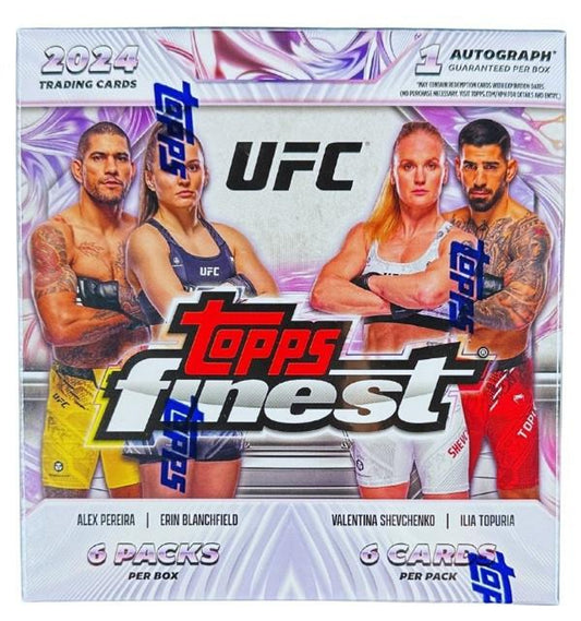 Topps FInest UFC Mega Box 2024